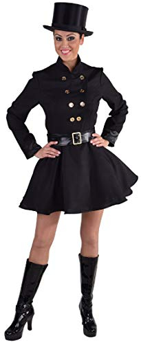 narrenkiste M216125-L schwarz Damen Schornsteinfeger Kaminfeger Kostüm Gr.L