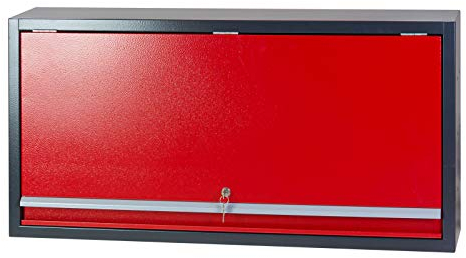 DEMA Wandschrank Daniel – robuster Werkzeugschrank, Metallschrank, Werkstattschrank, Hängeschrank, ideal für Werkstatt, Garage und Aufbewahrung, stabile Konstruktion, vielseitig, platzsparend