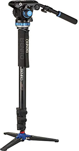 BENRO Monopode vidéo A48FD avec rotule FS6PRO