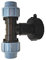 Supertool Tubo adattatore S60X6 per serbatoio d’acqua IBC, connettore adatto per serbatoi d’acqua IBC, 25 mm, uscita a T