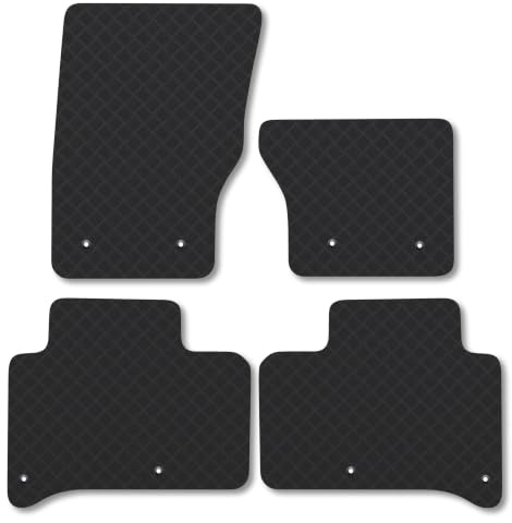Land Rover Range Rover Sport (2013-2022) 3mm Rubber Car Mats | Tailored Fit Durable Floor Mats Full Coverage Protection Waterproof Accessories Easy Clean Anti Slip Made in the UK