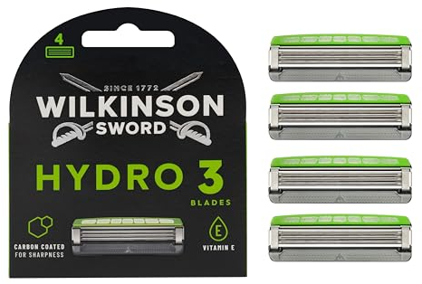 Wilkinson Sword Hydro 3 Rasierklingen 4er-Pack für Herren