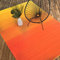 FAB HAB Outdoor-Teppich - wetterfest, farbecht, wendbar - recycelter Premium-Kunststoff - Ombre - Terrasse, Balkon, Garten - Kunststoffteppich Big Sur Sonnenuntergang, 240x300 cm
