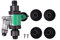DONGKER CO2-Diffusor, 3 in 1 Kohlendioxid Diffusor mit Blasenzähler und integriertem Rückschlagventil für Aquarienfische Süßwasser- und Meerwassertanks