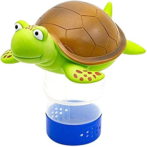 TKTTBD Dosierschwimmer - Pool Chlordosierschwimmer - Schwimmender Chlorspender Für Innen- Und Außenpools Whirlpool - Tier Förmiger Chlortabletten Halter Pool Dosierschwimmer Für Bad Spa Aquarium