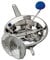 Tredoni 24cm Stainless Steel Moulin Grater - Vegetable/Fruits Mill Masher, Carrot/Tomato/Potato Ricer, Silver (24 cm)
