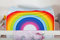 TiCAA Tunnel Einhorn Rainbow für Hoch- und Etagenbetten