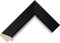 Customisable Bezel for the Samsung Frame TV 2021 to 2024 (Angled Black & Silver, 32 inch)