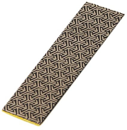 Qtrednrry - Lijadora de diamante (1 unidades) - Lijadora de papel con cremallera para trabajos manuales, grano de 400, 3,9 x 1 pulgadas