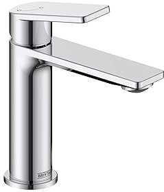 Bristan FRM ES BAS C Frammento Eco Start Basin Mixer with Clicker Waste, Chrome