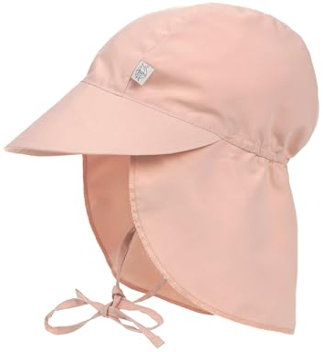 Lässig Unisex Baby Extra Langem Nackenschutz Sonnenhut, Rosa, 50-51