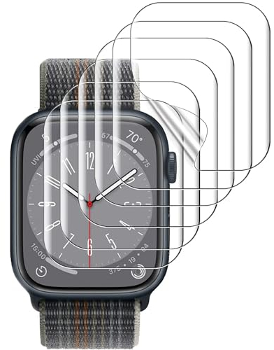 Snailcanfly Hydrogel Film 5pcs für Apple Watch Ultra 3, Ultra 2, Ultra 1 49mm Transparent TPU-Folie Screen Protector Bildschirmschutz Berührungsempfindlich, HD Clear, Ultradünn, Selbstheilung