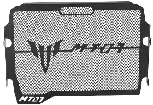MOLONG Motocicletta Griglia Radiatore Acqua Raffreddamento Custodia Alluminio Compatibile con MT-07 2018-2019-2020-2021-2022-2023-2024 Compatibile con FZ-07 2018-2019-2020