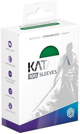 Ultimate Guard Sleeves - Standard Sized - Katana - Jade Garden (100)