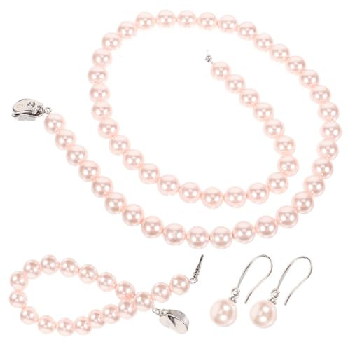 SOIMISS 2 Set Collana Orecchini Bracciale Gioielli Alla Moda Per Donne