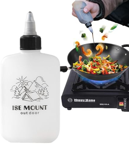 Petit distributeur d'huile d'olive scellé, 120 ml, vinaigrier d'huile et vinaigre, distributeur d'huile portable, bouteille d'huile de camping, bouteille d