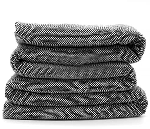 IBOWZ Tufting-Tuch Teppich-Tufting-Stoff, Primär-Tufting-Stoff, Mönchstuch zum Tuften mit Punch Needle, Teppich-Tufting-Stoff für handgemachte Stickereien, Baumwoll- und Polyester-Mischgewebe