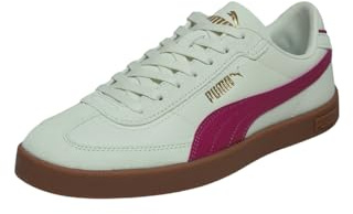 PUMA Damen Sneaker Schnürschuh Halbschuh Freizeitschuh Club II Era, Farbe:Hellgrün, Schuhgröße:EUR 39, Artikel:-37 sage Frost/wild Berry