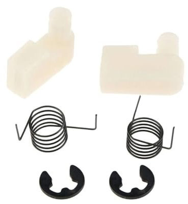Ersatzteile kompatibel mit 4500 5200 5800 43CC 45CC Kettensägen-Schwungrad-Starterklinken-Federclip-Kit(2SET)