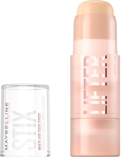 Maybelline Lifter Stix Multi-Use Face Stick - Contour, Bronzer, Concealer and Foundation Stick, All-In-One Creamy Face Makeup with Cranberry Seed Oil, 05, 1 Count