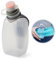 KQDRAVINE Borraccia sportiva per jogging, corsa, 250 ml, senza BPA, a prova di perdite, con clip posteriore, per sport, maratona, corsa