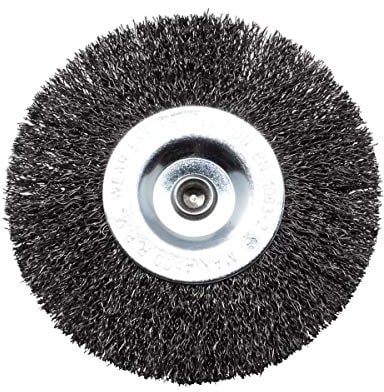 Ersatz-Fugenbürste Metall Ø11cm passend für Grizzly Tools Akku Reinigungsbürste ARB 2040-2S