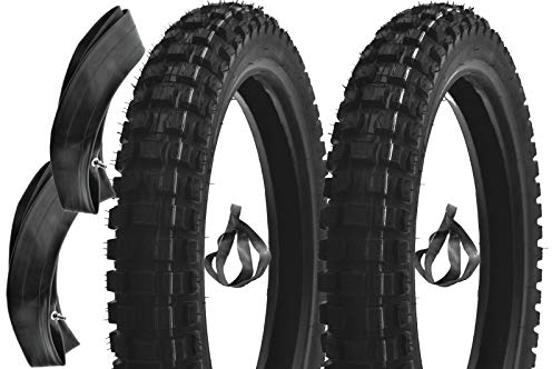 2X Set Cross Reifen für Simson S50 S51 PneuRubber KR51, 2,75-16 Reinforced 120km/h, Geländereifen