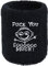 Lustiges Schweissband: Fuck You SOOO Much Designer Schweißband Stickerei & Absorbierendes Frottee | Extreme-Sport Wristband Rocker Geschenk Biker Armband