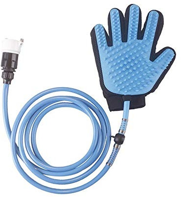 SlimpleStudio Duschkopf Dusche Dog Pet-Duschkopf Hand Cat Bathing Dusche Werkzeug for Haustiere Hot Dog Sprayer Badehandschuh 360 Washing Haar Lange Hose Handbrause