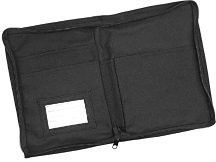ZYNCUE Boîte à gants de voiture en tissu Oxford 600D durable noir, pochette pour clés de voiture, 1 pièce