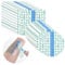50 Pcs Waterproof Adhesive Bandages Transparent Stretch Tattoo Aftercare Bandage,Protective Waterproof Film Dressing Cover Tape for Wound Dressing, Swimming, Shower (4 x 4 Inch Round,Square)