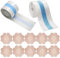 HONGECB 5M Brust Tape, Transparent, Tape Klebe BH, Nippel Aufkleber, Bruststraffungsband, Unsichtbarer, für Brautkleid Abendkleid, A-H Cup