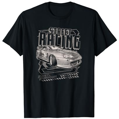 Fast & Furious Vintage Street Racing Poster T-Shirt