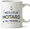 Mugffins Tasses pour MOTARD - En Français - Cadeau original pour MOTARD homme - Meilleur du Monde - 11 oz / 330 ml