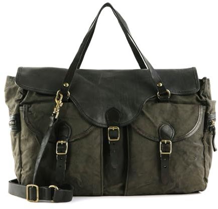 CAMPOMAGGI Reisetasche Mercurio Weekender V.Militare + T/Grigio grau