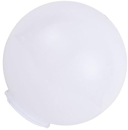 Artibetter Acryl Lampenschirm Ersatz Glas Hängelampe Ersatzglas Leuchtenschirm Weiß Lampenglas Kugel Lampe Ersatzschirm Pendelleuchte Schirm Tischlampe Außen Wandlampe Outdoor Garten Deko