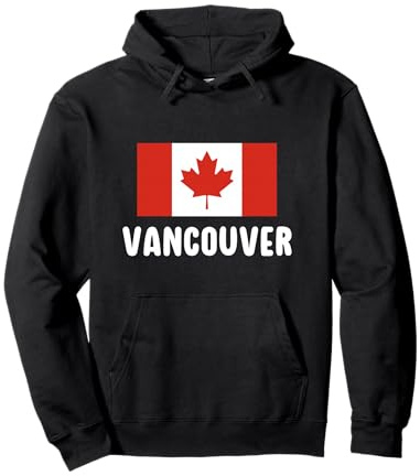 Vancouver Kanada-Flagge, Herren, Damen, Kinder, kanadische Flagge Pullover Hoodie