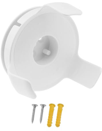 ECSiNG Support mural en forme de griffe pour haut-parleur intelligent compatible avec Echo Dot 3 4 Smart Home, blanc