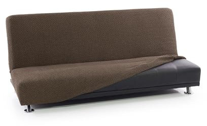 FAVERTI® Sofabezug Click Clack 3-Sitzer von 160 bis 200 cm | Modell Novele | Wildleder | super elastischer Bezug ideal für jedes Sofa Bett | Qualitätsschutz Jacquard Touch Baumwolle