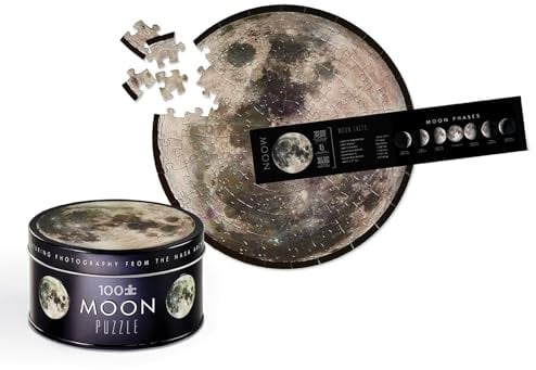 100 Teile Zinn/Mond Puzzle