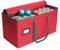 Joiedomi Weihnachtsschmuck Aufbewahrungsbox, Weihnachten Lagerung Container speichern bis zu 128 Urlaub Ornamente 3 Zoll/7.62cm, Urlaub Dekoration Veranstalter zwei Griffe (Rot)