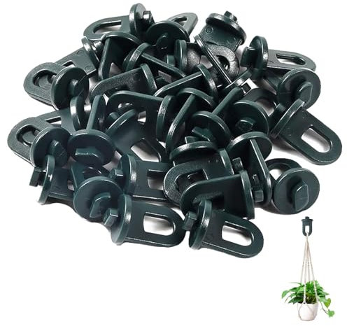 50x Gewächshausclips,Stabile Pflanzenhalter,Gewächshaus Klammern,Gewächshaus Zubehör,Stabile Gewächshausclips,Aufhängevorrichtungen Für Gewächshaus, Perfekte Rankhilfe Clips Für Ihr Paradies