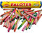 Palotes Tubo 50 unidades - 5 Sabores Surtidos: Fresa - Sandia - Naranja - Manzana - Melocoton - Palotes Damel Surtidos
