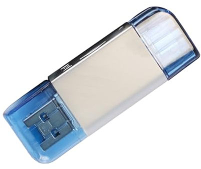 Gorise USB C USB 2.0 to NM Nano Memory Card and Micro SD Reader Adapter for HW Smartphones Laptops Dual Port OTG Zinc Alloy Design