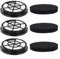 Paquete de 6 filtros de esponja esenciales para modelos Eureka para aspiradoras NEN0101 NEN0106 NEN110A NEN110B NEN110D