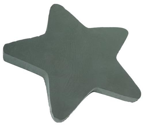 Gatuida Blumenschlamm Sternform Klein Wasserabsorbierend Geschmeidig Blumenarrangement Basis Blumenhalter Für Frische Und Getrocknete Blumen Transport Und Dekoration