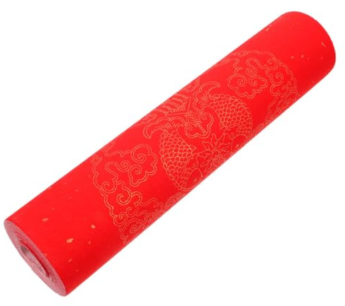 MAGICLULU Chinesisches Neujahrspapier Kalligrafiepapier Zum Neujahr Chinesisches Schreibpapier Frühlingsfestpapier Frühlingsfestpapier Kalligrafie Blankopapier