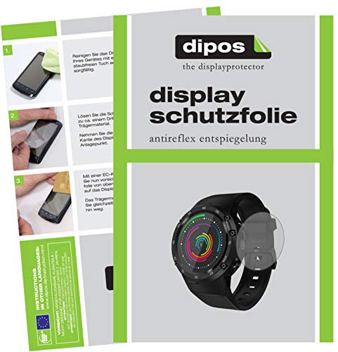 dipos I 6X Schutzfolie matt kompatibel mit Zeblaze Thor 4 Folie Displayschutzfolie