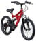 Galano Kinderfahrrad MTB 20 Zoll Fully FS180 Fahrrad Full Suspension ab 6 Jahre (rot, 31 cm)