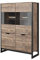 Tendencio Vitrine 2 Portes Industrielle ARDAN
